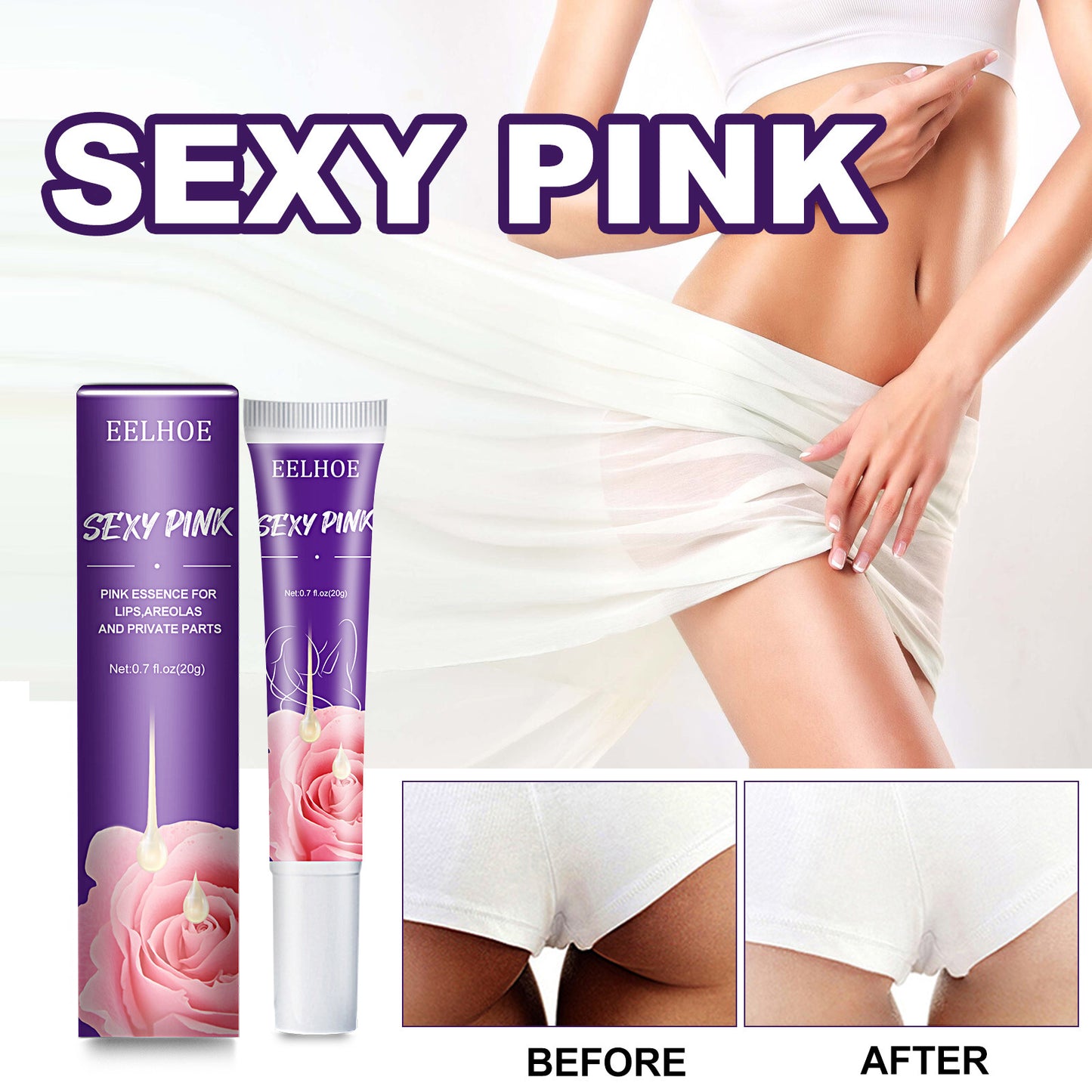 Sexy Pink Collagen Whitening Cream
